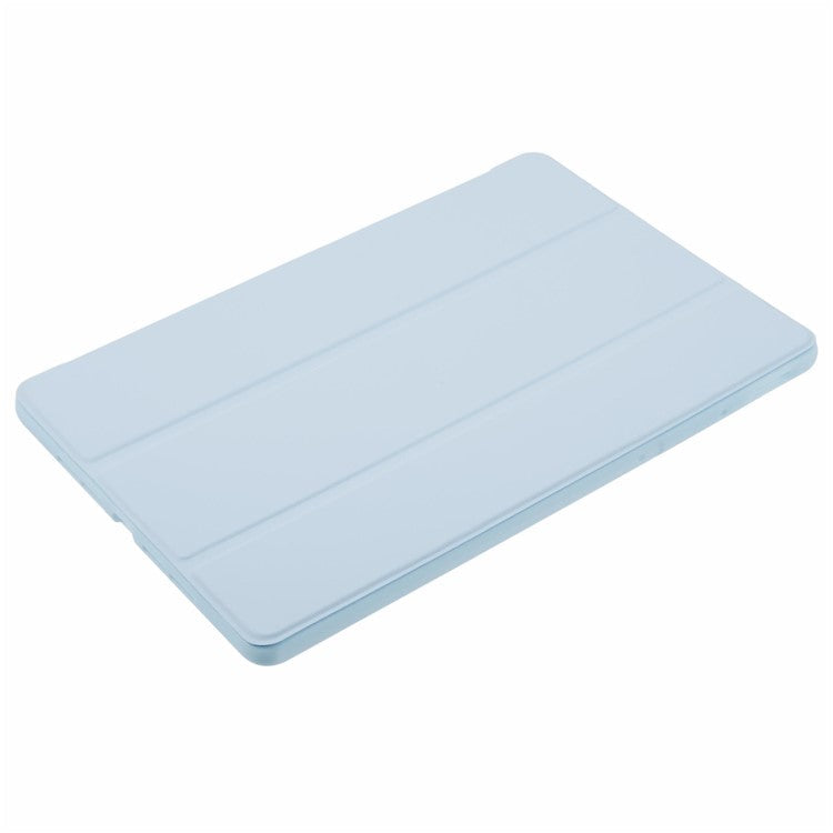 For Huawei MatePad 11.5 S Case Tri-Fold Stand  Leather Tablet Cover Honeycomb Texture - Baby Blue