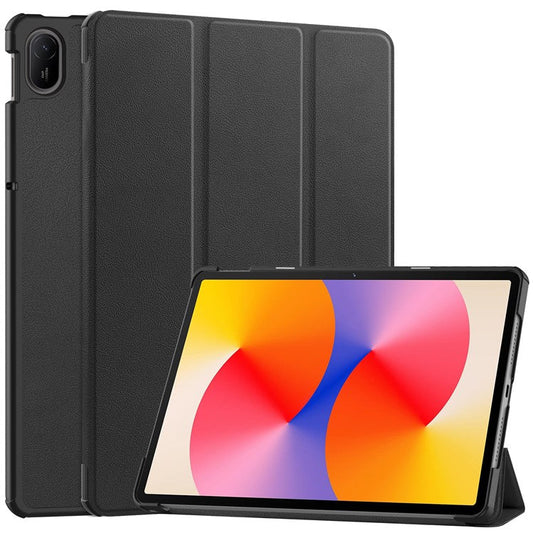 For Huawei MatePad SE 11 Stand Case Shockproof Leather Tablet Cover - Black