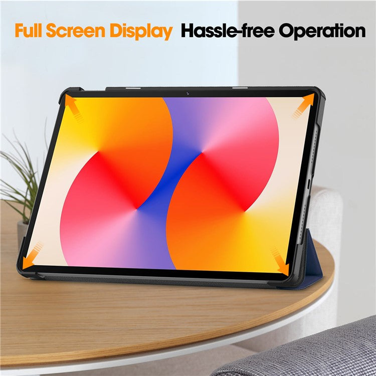 For Huawei MatePad SE 11 Stand Case Shockproof Leather Tablet Cover - Blue