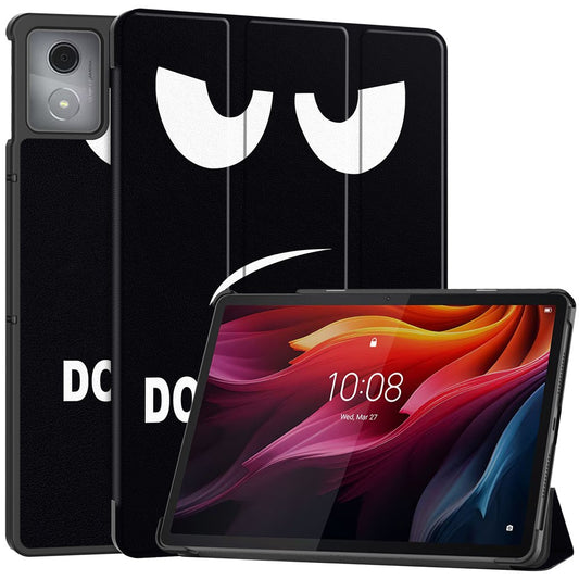 For Lenovo Tab K11 Plus Case Pattern Print Leather Tablet Cover with Stand - Don't Touch Me