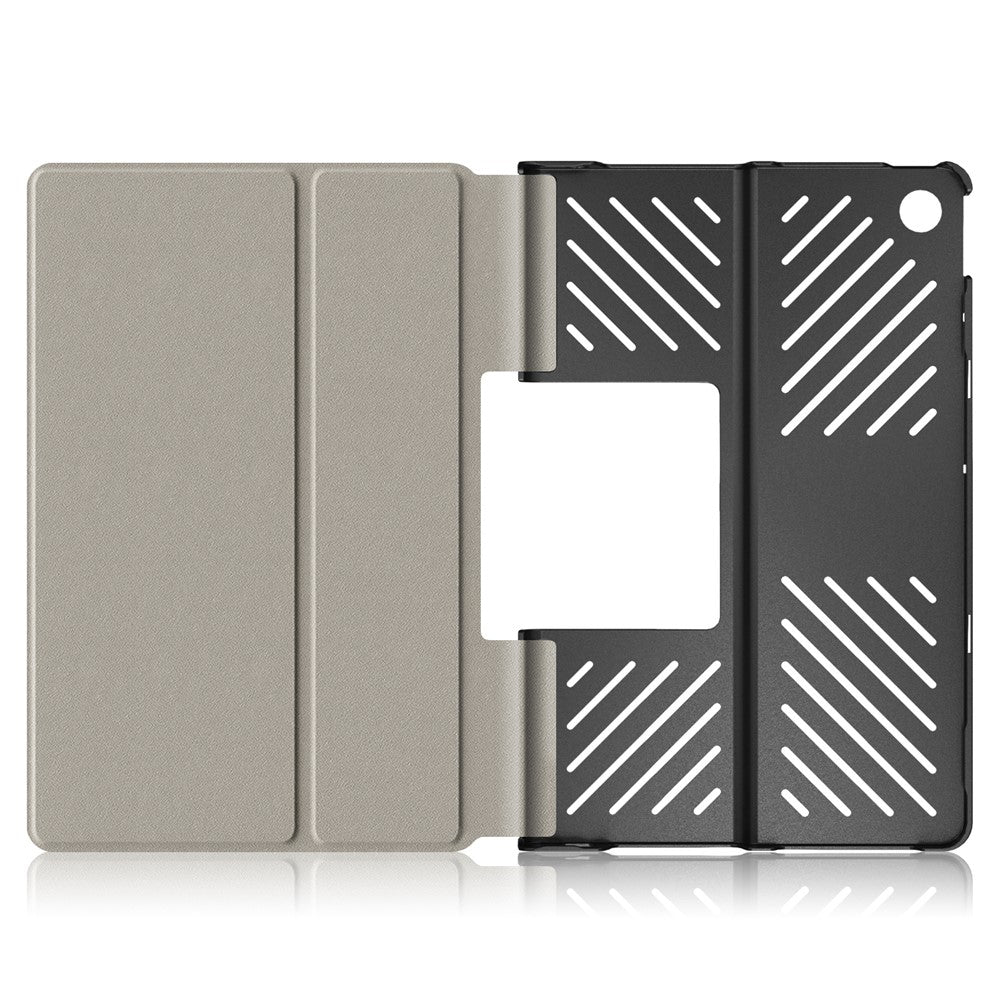 For Lenovo Tab Plus 11.5-inch TB351FU Case Pattern Tablet Leather Cover Hollow Heat Dissipation - Graffiti