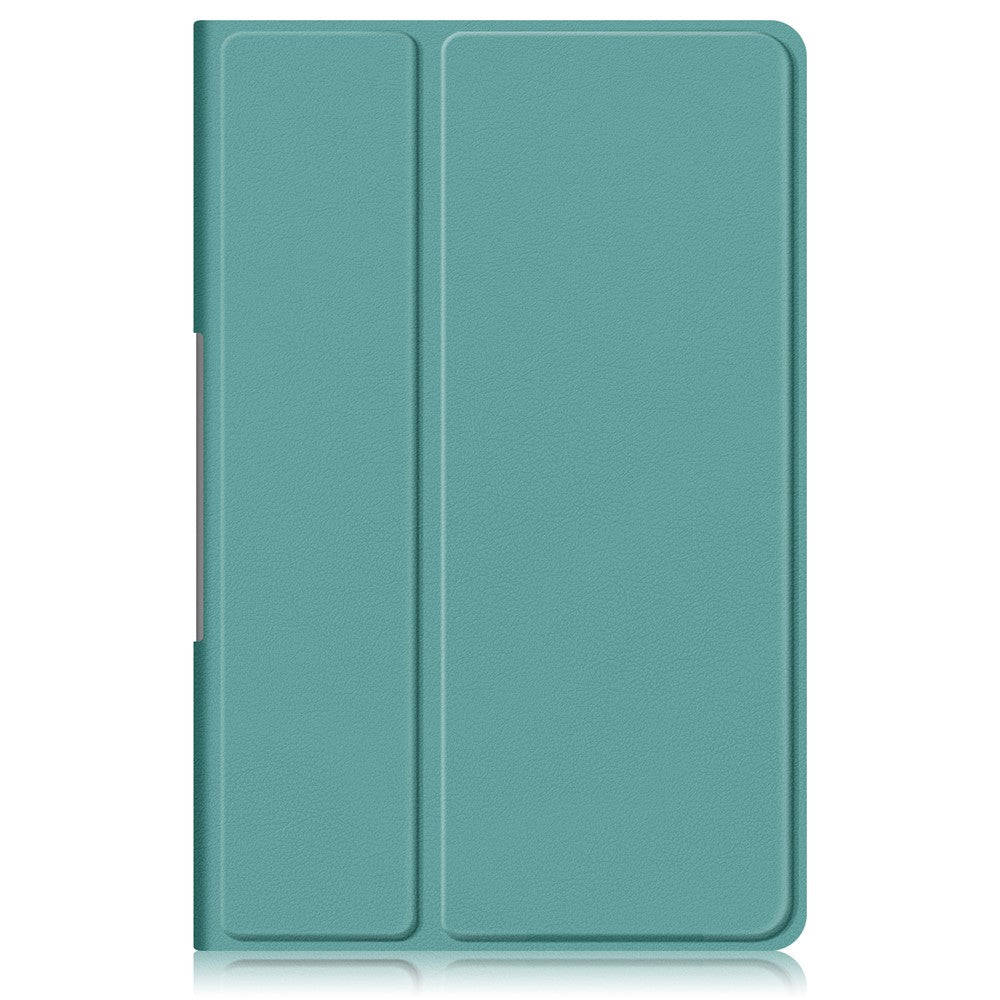 For Lenovo Tab Plus 11.5-inch TB351FU Case Heat Dissipation Stand Leather Tablet Cover - Blackish Green
