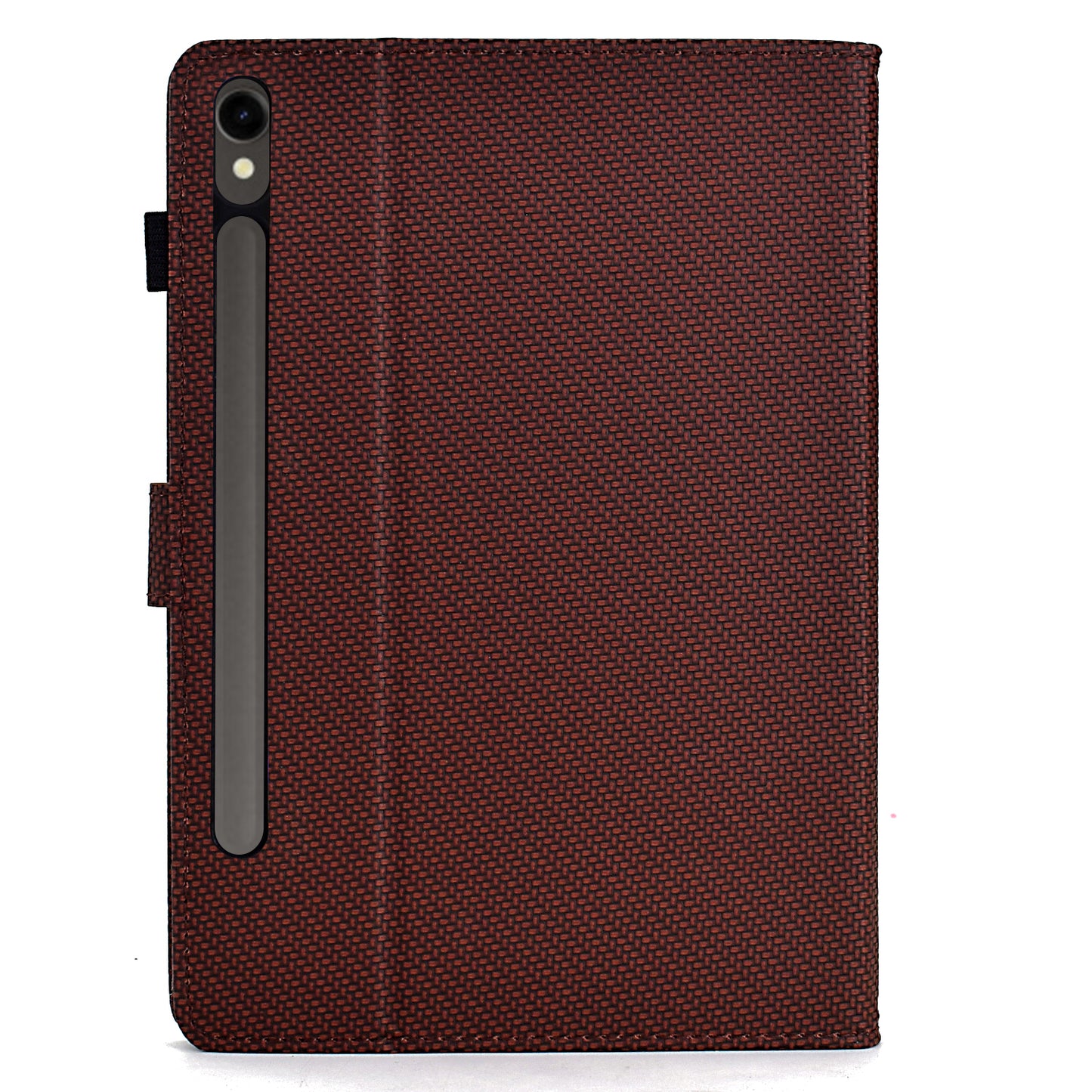 For Samsung Galaxy Tab S9 FE / S9 Case PU Leather Tablet Cover Auto Wake / Sleep - Brown
