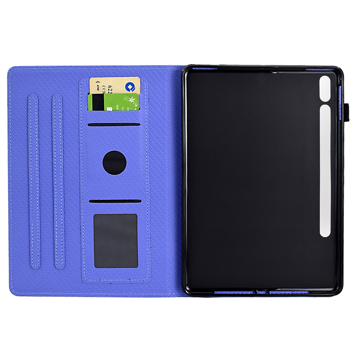 For Samsung Galaxy Tab S9 FE / S9 Case PU Leather Tablet Cover Auto Wake / Sleep - Purple