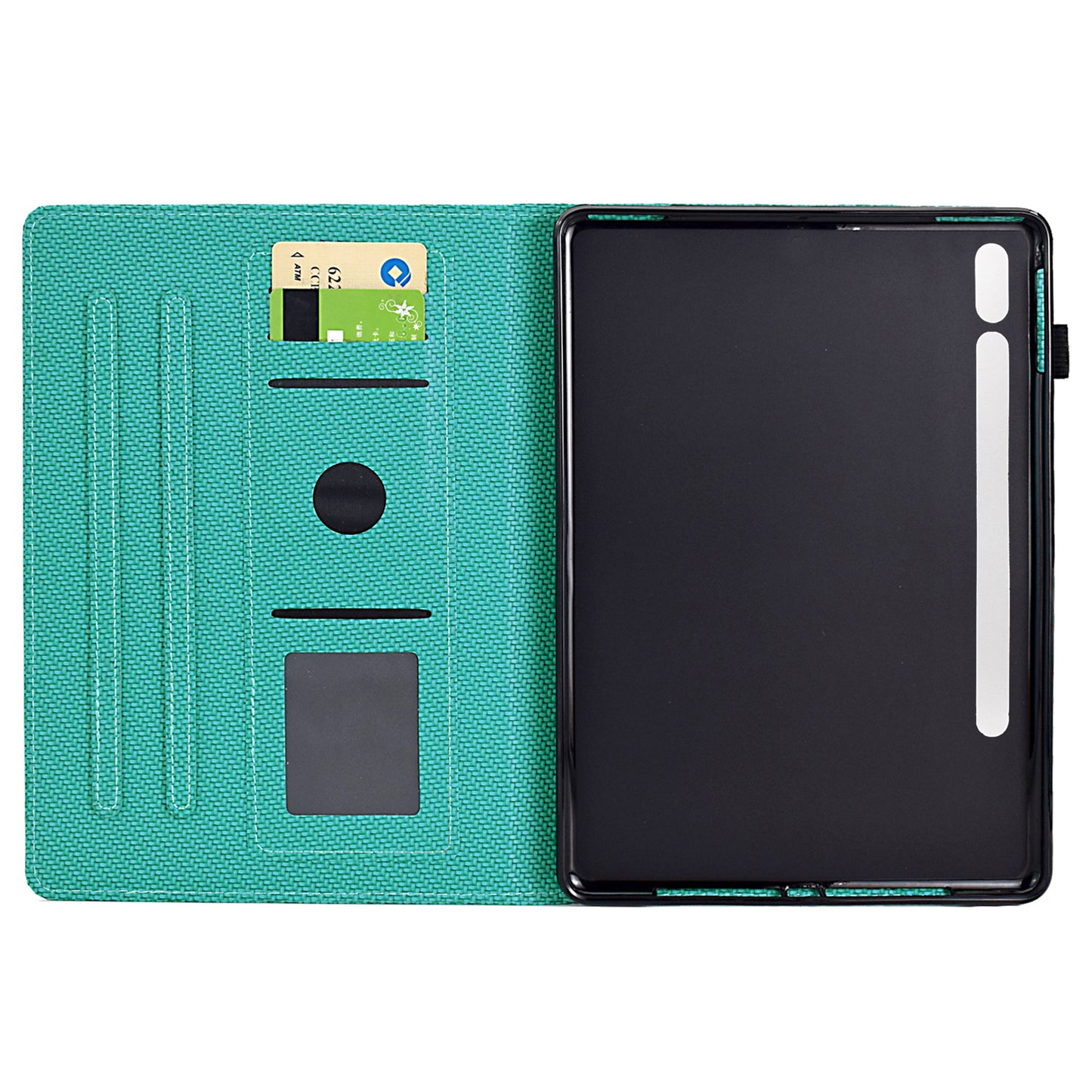 For Samsung Galaxy Tab S9 FE / S9 Case PU Leather Tablet Cover Auto Wake / Sleep - Baby Blue