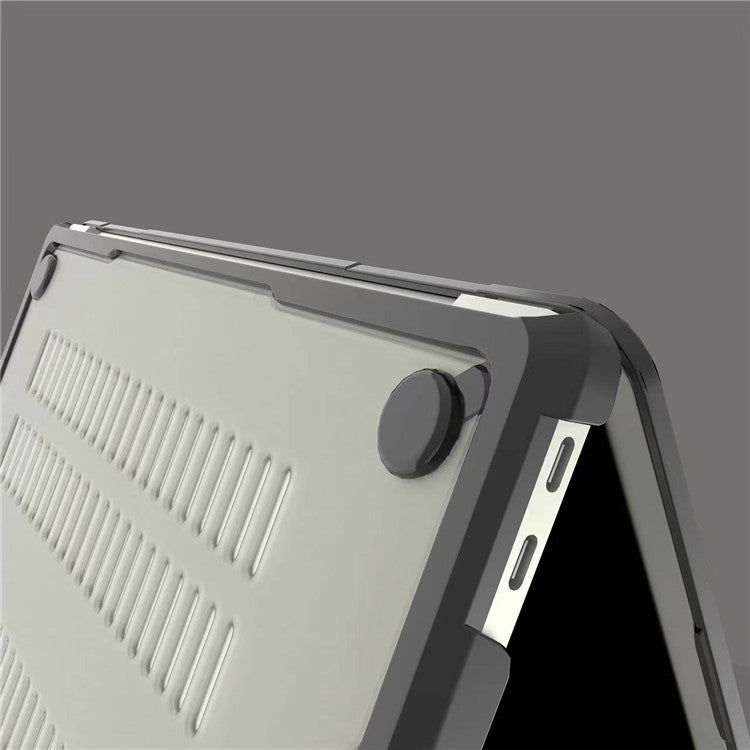For MacBook Pro 13 inch (2020) A2338 / (2019) A2159 / (2018) A1989 / (2016) A1708 A1706 Case PC+TPU Laptop Cover