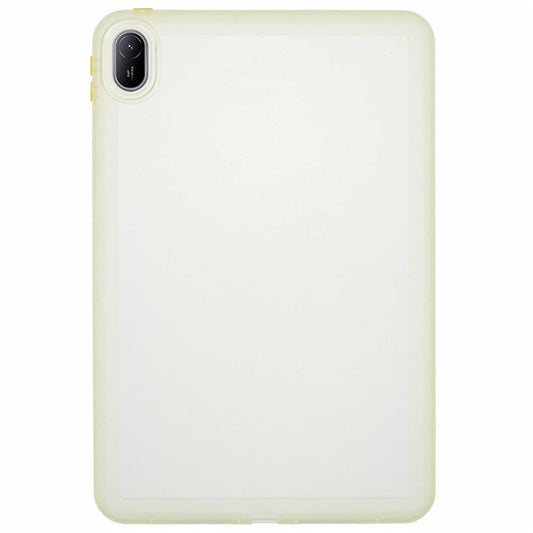 For Huawei MatePad SE 11 Case Soft TPU Transparent Tablet Cover - Yellow