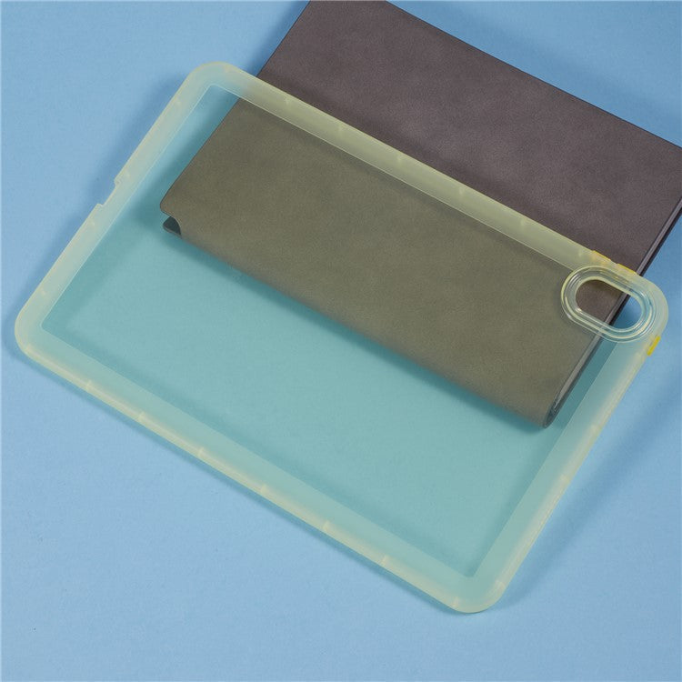 For Huawei MatePad SE 11 Case Soft TPU Transparent Tablet Cover - Yellow