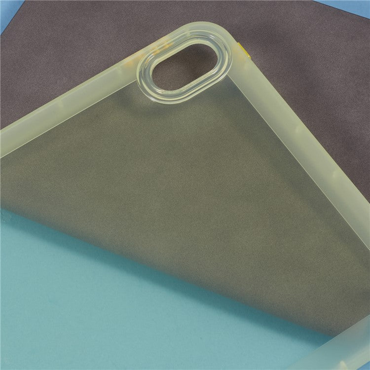 For Huawei MatePad SE 11 Case Soft TPU Transparent Tablet Cover - Yellow