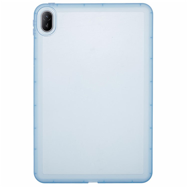 For Huawei MatePad SE 11 Case Soft TPU Transparent Tablet Cover - Blue