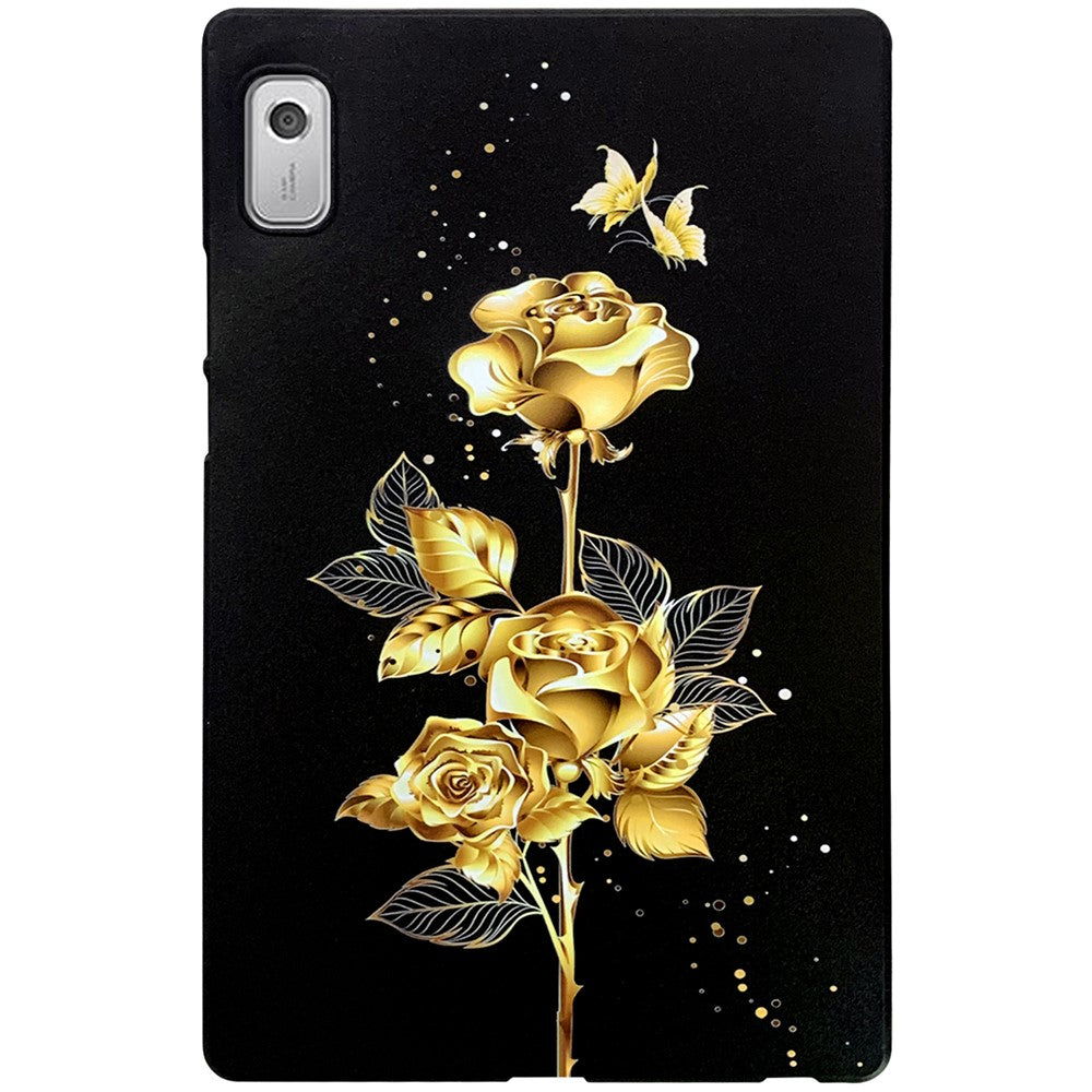 For Lenovo Tab M9 TPU Case Pattern Printing Slim Tablet Protective Cover