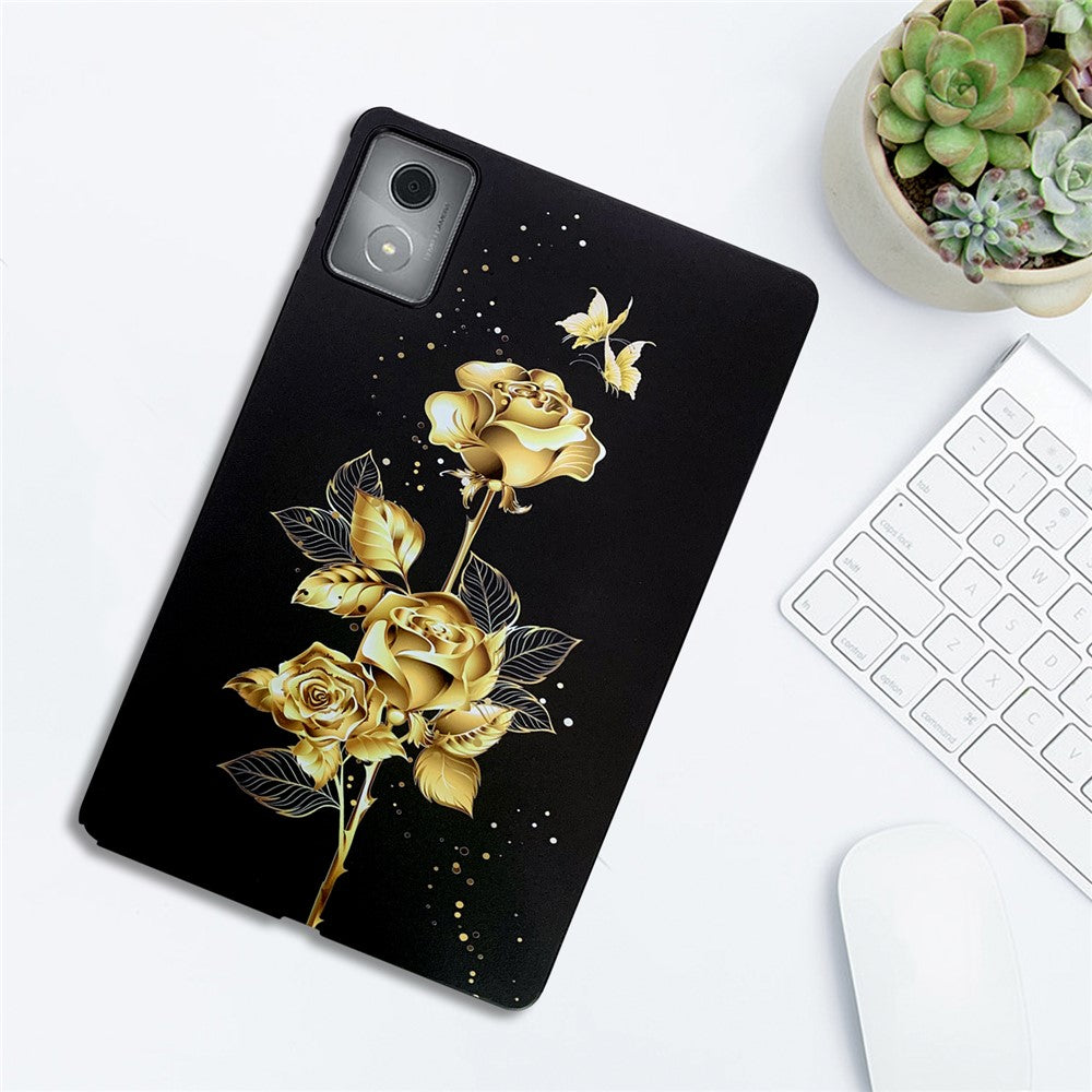 For Lenovo Tab M11 Plus TPU Case Pattern Printing Slim Tablet Protective Cover