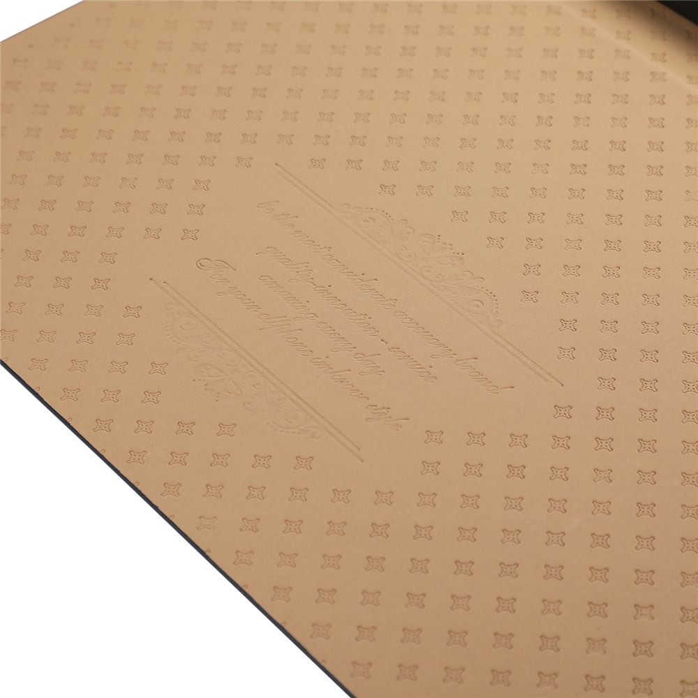 For Lenovo Tab Plus Stand Case Anti-Scratch PU Leather Tablet Flip Cover - Coffee