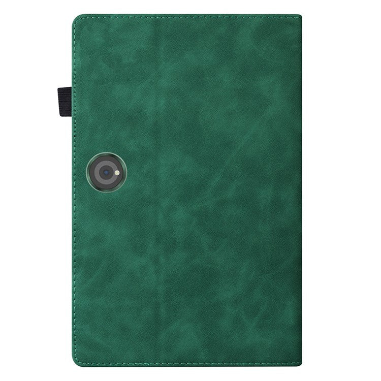 For OnePlus Pad 2 / Pad Pro Case PU Leather Business Folio Protective Tablet Cover Card Holder - Green