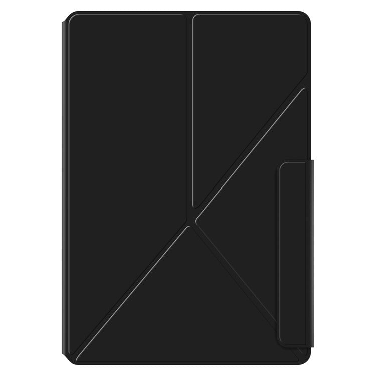 For Huawei MatePad Air (2024) Leather Case Origami Stand Magnetic Tablet Cover Auto Wake / Sleep - Black