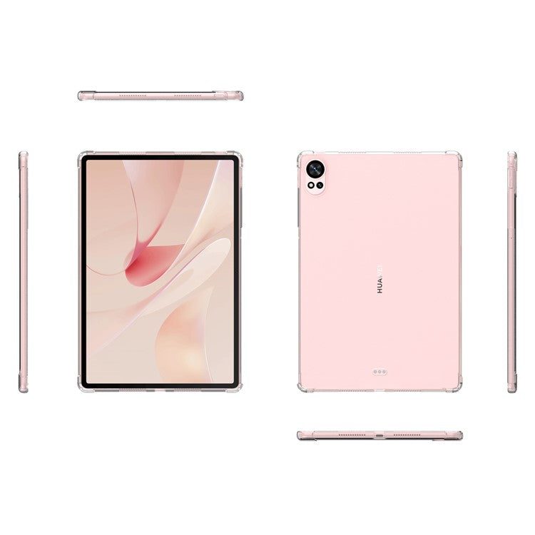 For Huawei MatePad Air (2024) Case Four Corner Shockproof Clear Tablet TPU Cover