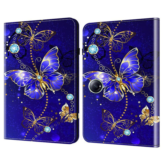 For OnePlus Pad 2  /  Pad Pro Case Pattern Printed Leather Tablet Cover with Card Slot - Butterfly