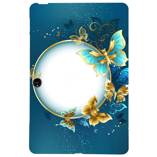 TPU Case for Oppo Pad Neo / Pad Air 2 / OnePlus Pad Go Pattern Printing Slim Tablet Protective Cover - Butterfly Wreath