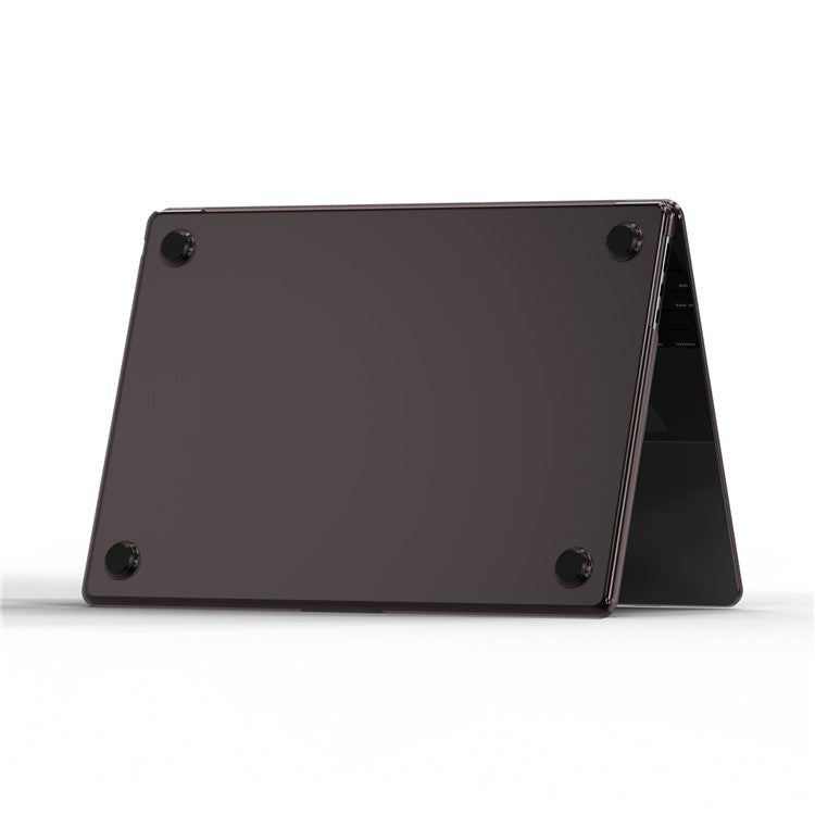For Macbook Air 15 inch (2024) A3114 M3  /  (2023) A2941 M2 Case Crystal Clear Hard PC Laptop Cover - Transparent Black