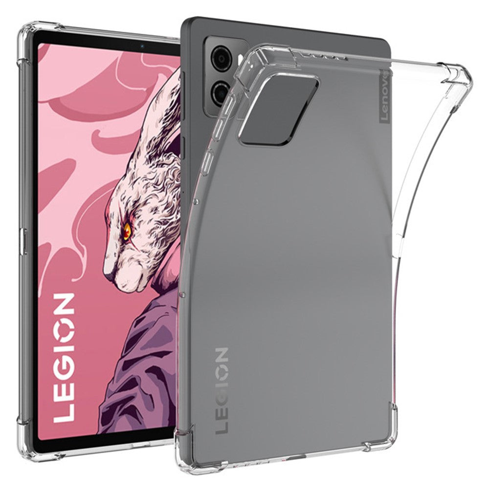 For Lenovo Legion Y700 (2025) Case Four Corner Shockproof Clear Tablet TPU Cover