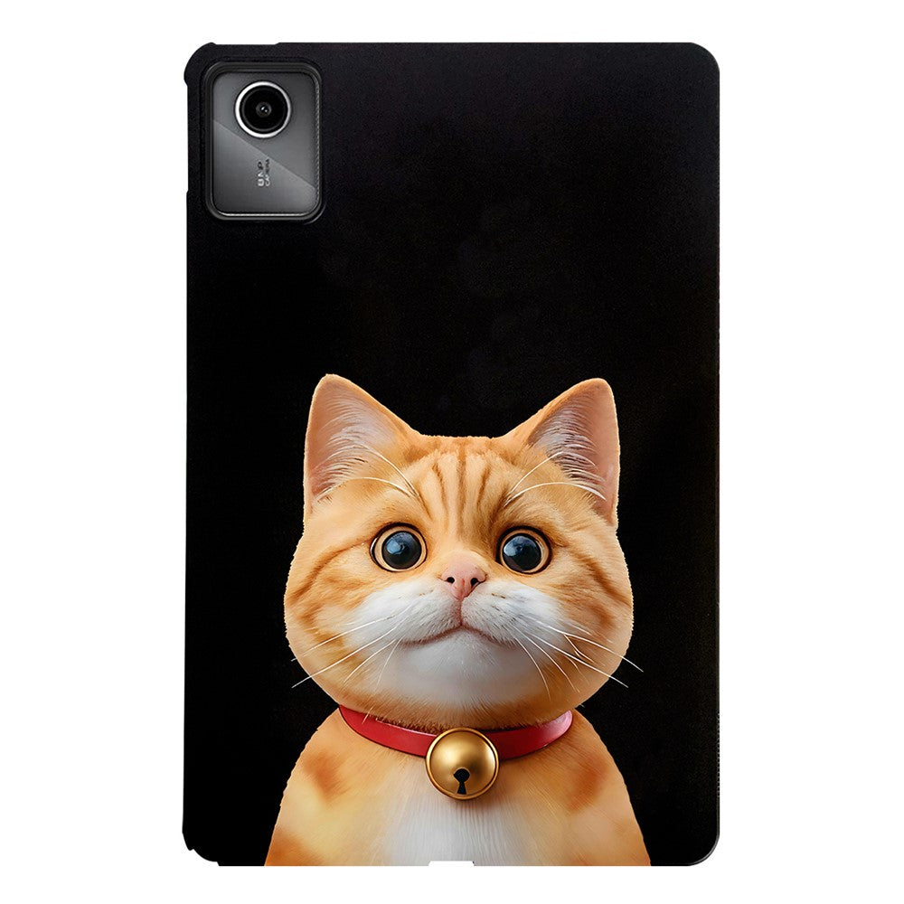 For Lenovo Tab M11 Case Pattern Printing Slim TPU Tablet Protective Cover - Shorthair Cat
