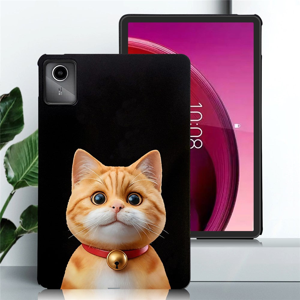 For Lenovo Tab M11 Case Pattern Printing Slim TPU Tablet Protective Cover - Shorthair Cat