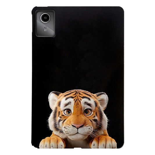 For Lenovo Tab M11 Case Pattern Printing Slim TPU Tablet Protective Cover - Little Tiger