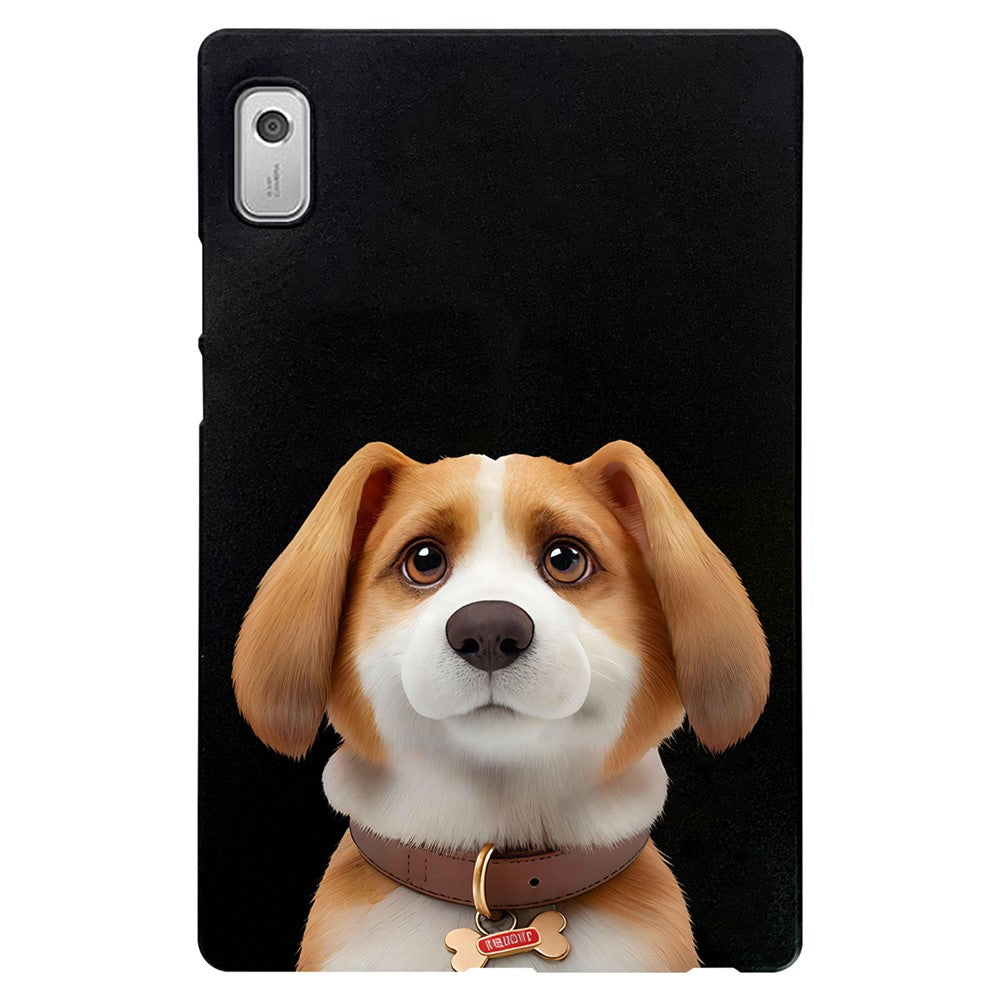 For Lenovo Tab M9 Case Pattern Printing Slim TPU Tablet Protective Cover - Harrier Beagle