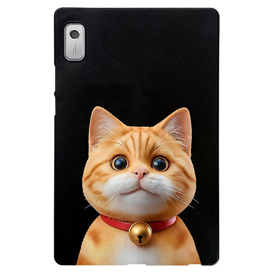 For Lenovo Tab M9 Case Pattern Printing Slim TPU Tablet Protective Cover - Shorthair Cat