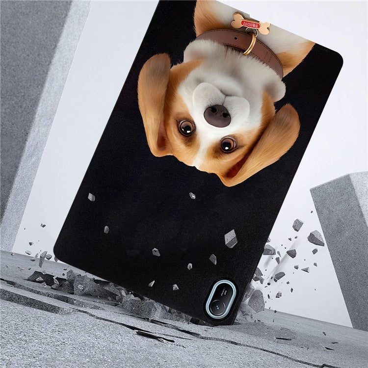 For Huawei MatePad SE 11 Case Pattern Printing Slim TPU Tablet Protective Cover - Harrier Beagle