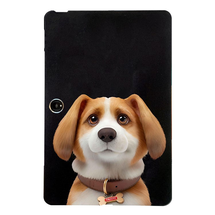 TPU Case For Oppo Pad Neo  /  Pad Air 2  /  OnePlus Pad Go Pattern Printing Slim Tablet Protective Cover - Harrier Beagle