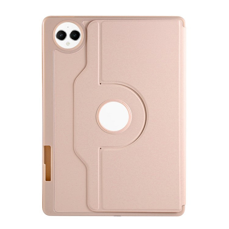 For Huawei MatePad Pro 12.2 (2024) Case Stand Leather Tablet Cover - Rose Gold