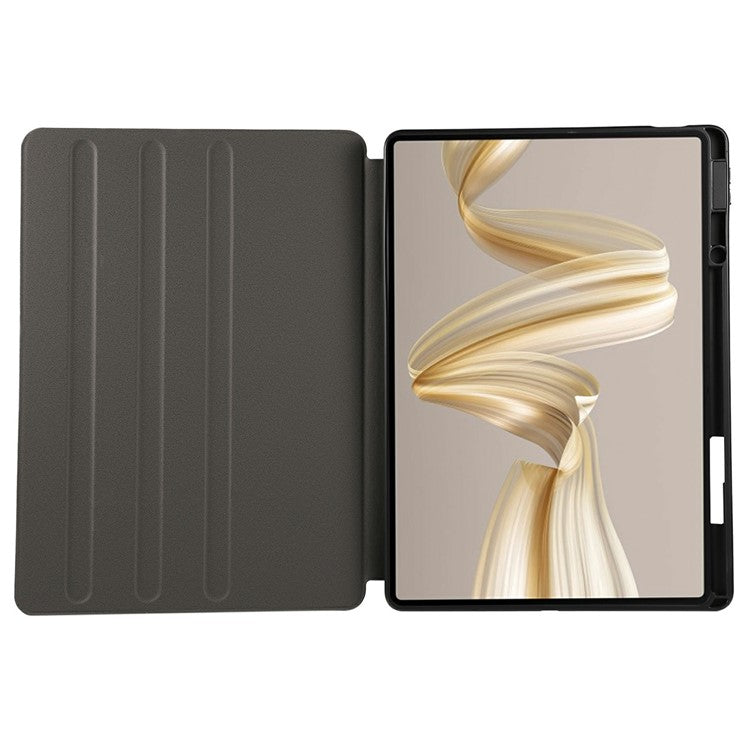 For Huawei MatePad Pro 12.2 (2024) Case Stand Leather Tablet Cover - Black