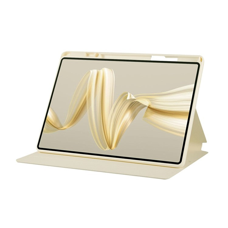 For Huawei MatePad Pro 12.2 (2024) Case Stand Leather Tablet Cover - White