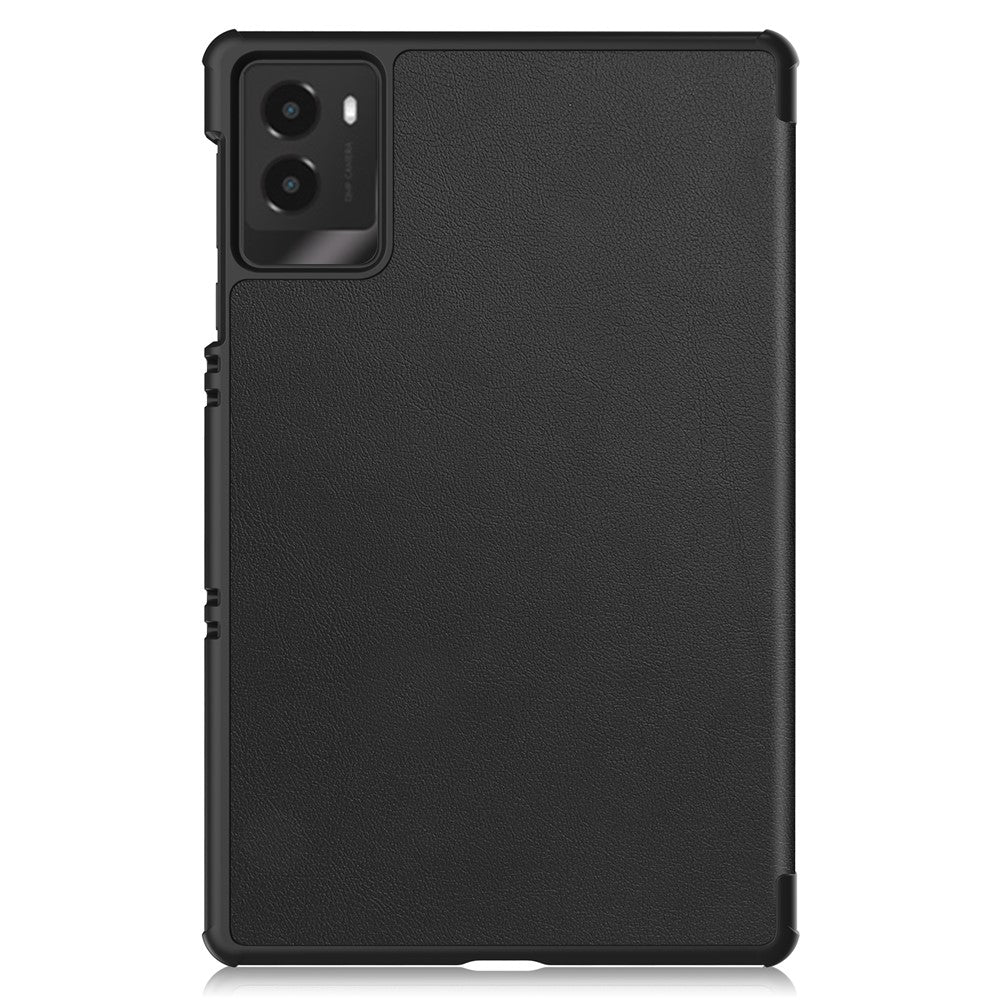 For Lenovo Legion Y700 (2025) Case Anti-Drop Leather Stand Tablet Cover - Black