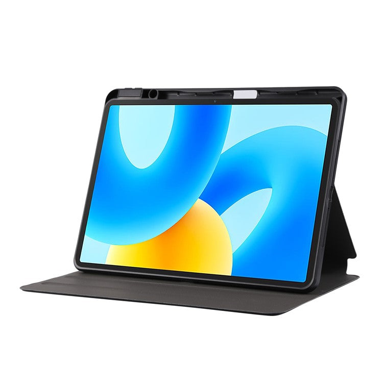 For Huawei MatePad Air (2024) Case Stand Leather Tablet Cover - Black