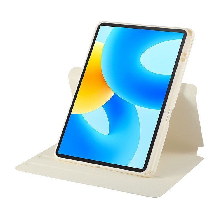 For Huawei MatePad Air (2024) Case Stand Leather Tablet Cover - White