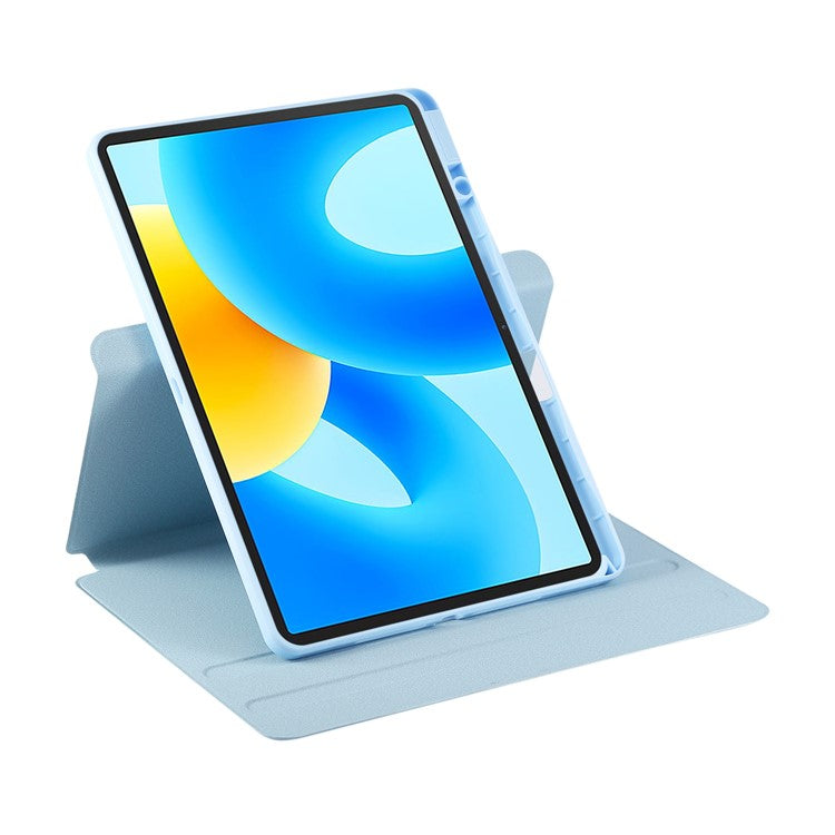 For Huawei MatePad Air (2024) Case Stand Leather Tablet Cover - Blue