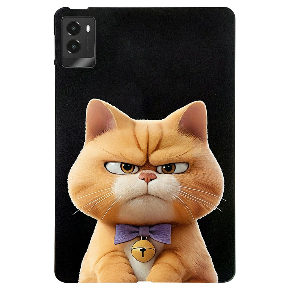For Lenovo Legion Y700 (2025) Case Pattern Printing Slim TPU Tablet Protective Cover - Garfield Cat