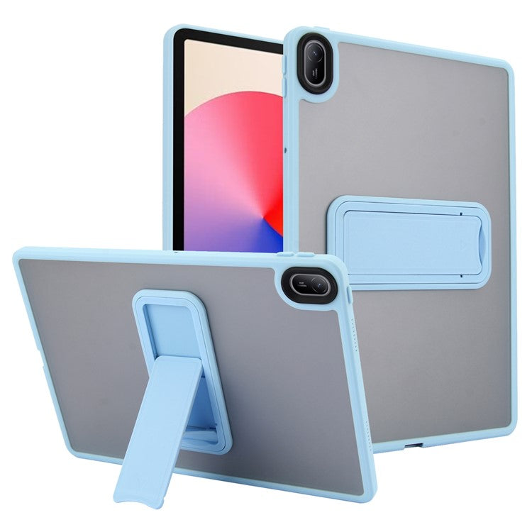 For Huawei MatePad SE 11 Case with Kickstand TPU + PC Skin-touch Tablet Cover - Baby Blue