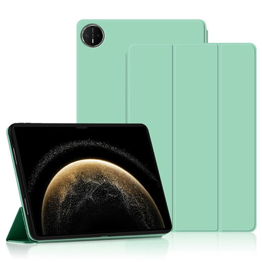 For Huawei MatePad Pro 13.2 (2025) Case PU Leather TPU Back Trifold Stand Tablet Cover - Green
