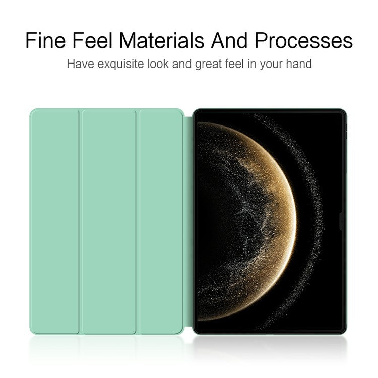 For Huawei MatePad Pro 13.2 (2025) Case PU Leather TPU Back Trifold Stand Tablet Cover - Green