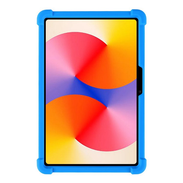 For Huawei MatePad SE 11 Silicone Case with Kickstand Rugged Protective Cover - Dark Blue