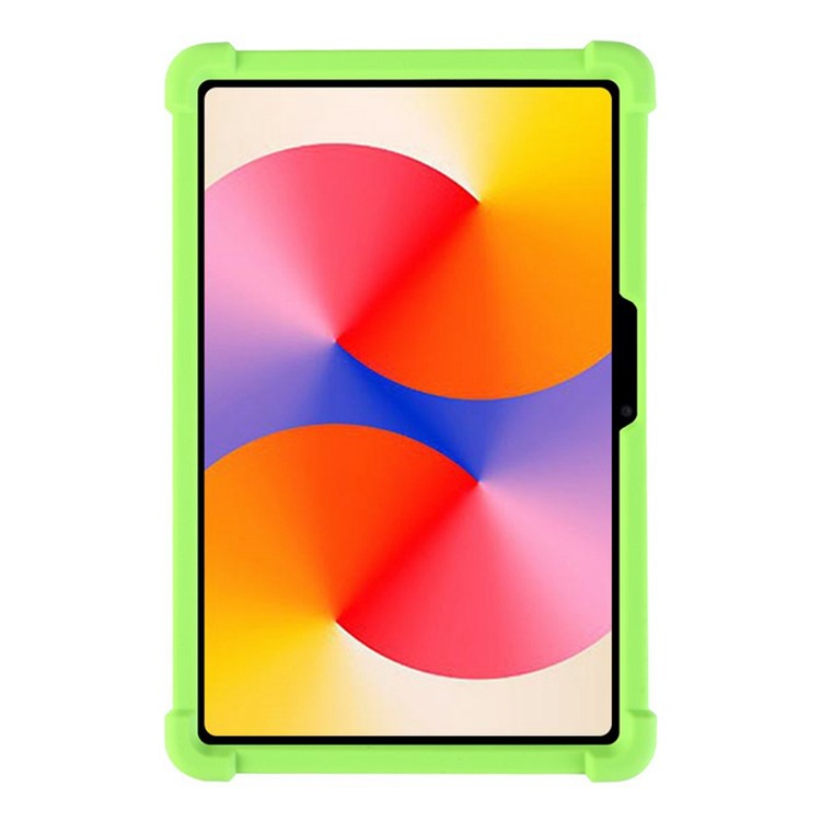 For Huawei MatePad SE 11 Silicone Case with Kickstand Rugged Protective Cover - Green