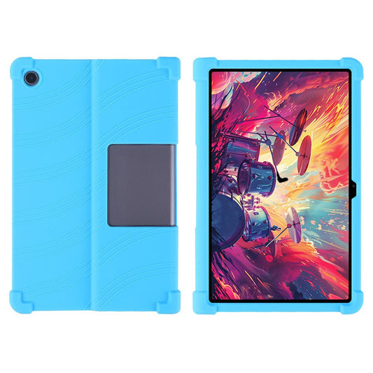 For Lenovo Xiaoxin Pad Studio 11.5 inch / Tab Plus Silicone Case with Kickstand Rugged Protective Cover - Baby Blue