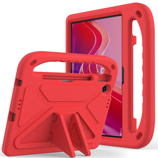 For Lenovo Tab TB311FU Case Hand Grip Kickstand Tablet EVA Cover - Red