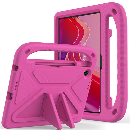 For Lenovo Tab TB311FU Case Hand Grip Kickstand Tablet EVA Cover - Rose
