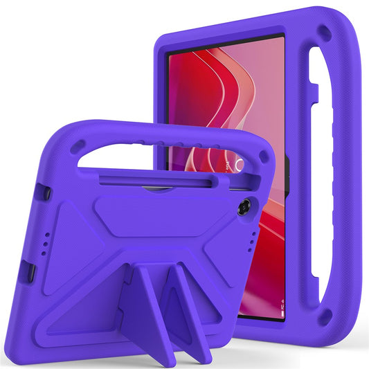 For Lenovo Tab TB311FU Case Hand Grip Kickstand Tablet EVA Cover - Purple