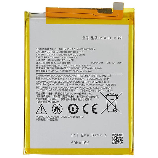 3.89V 4700mAh Phone Battery MB50 for Motorola Edge (2021) 5G, Battery Replacement Part