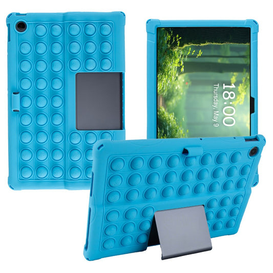For Lenovo Xiaoxin Pad Studio 11.5 inch / Tab Plus TB-351FU Case Kickstand Push Bubble Tablet Cover - Sky Blue